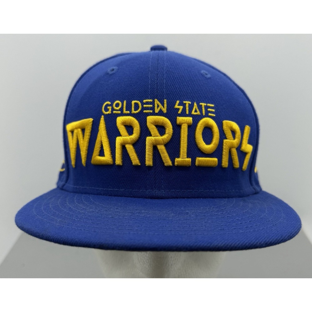 New Era NBA Golden State Warriors Snapback Hat Cap 9FIFTY Blue OSFA